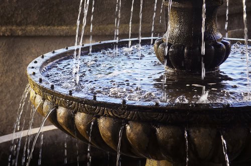 fontaine jardin