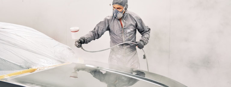 peinture eau carrosserie