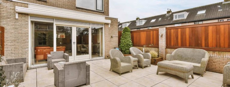 terrasse carrelage