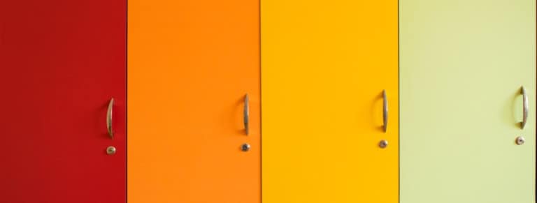 porte placard colore