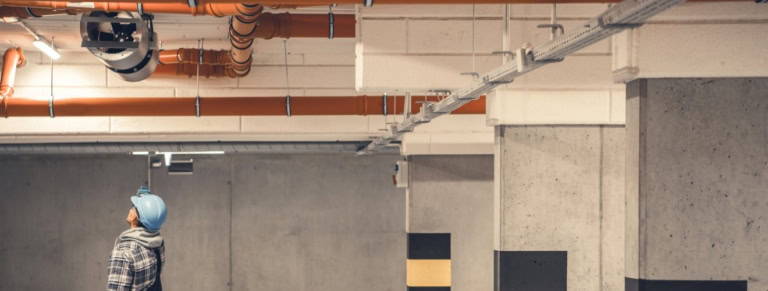 sous sol flocage plafond