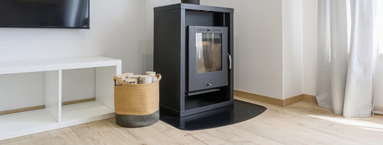 choisir installer plaque de sol poele a bois parquet
