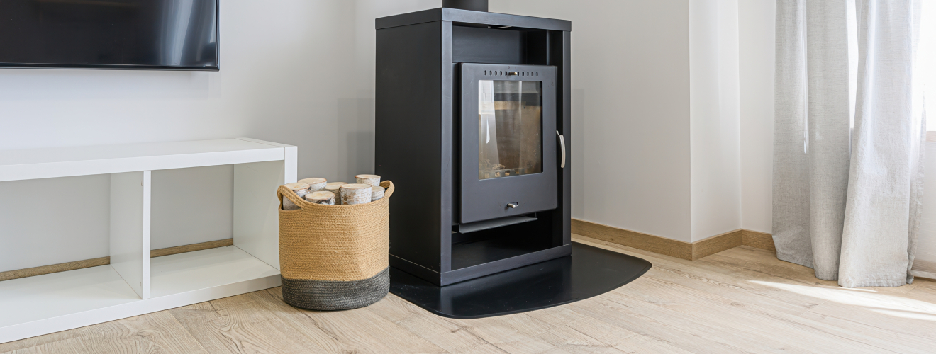 choisir installer plaque de sol poele a bois parquet