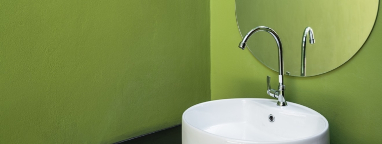 evier salle de bains peinture