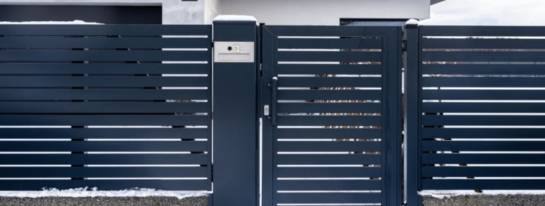 portail motorise moderne