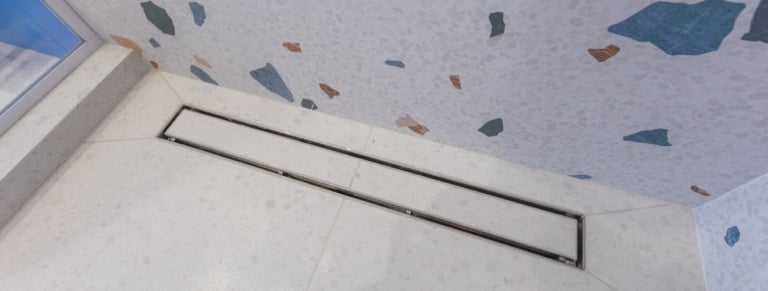 bonde douche rectangle