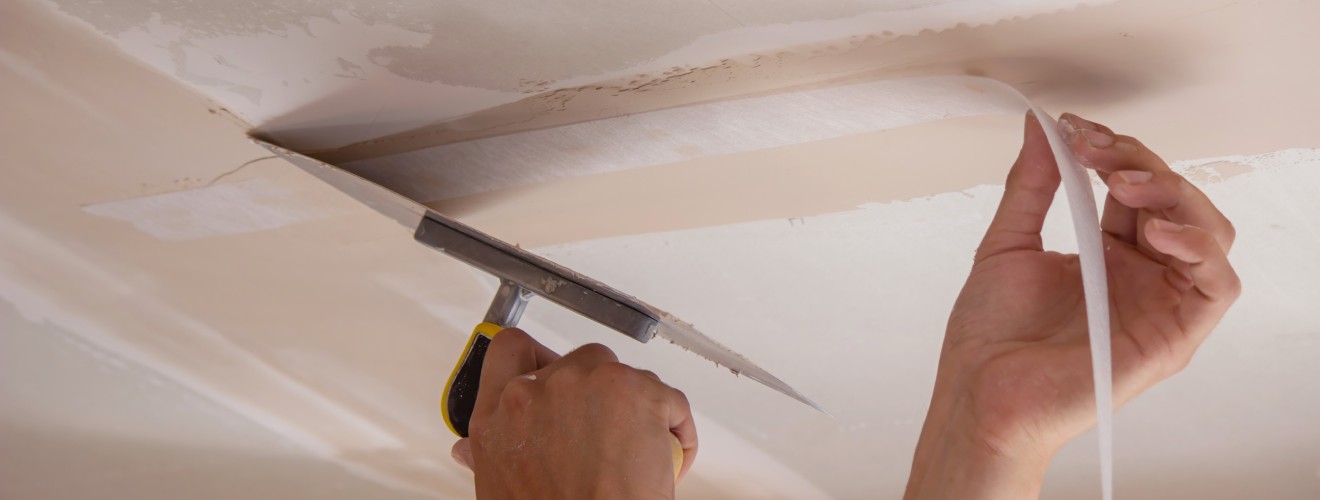 fibre de verre mur plafond