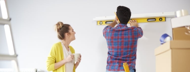 installer charge lourde cloison