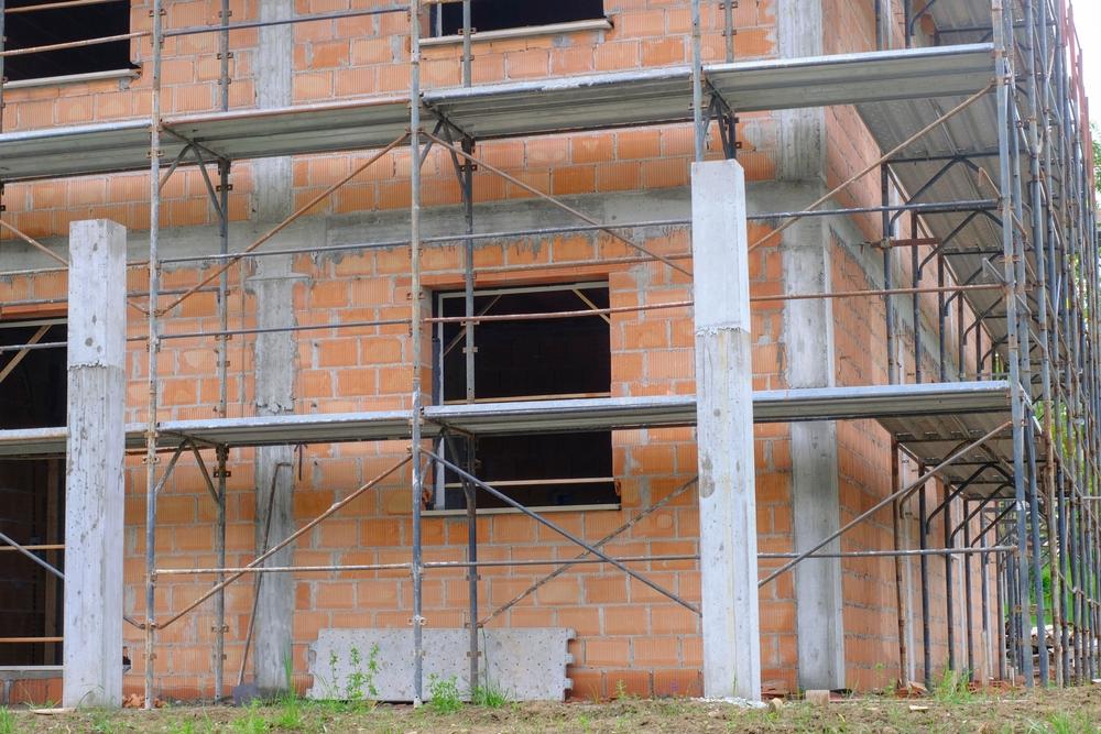 Maison en chantier