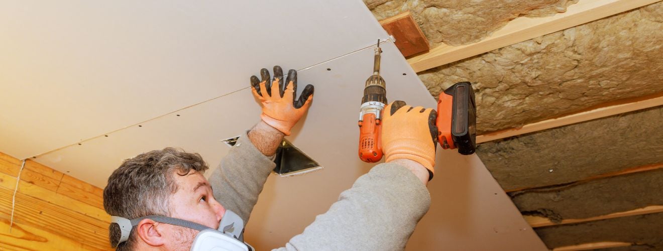 changer isolation derriere placo