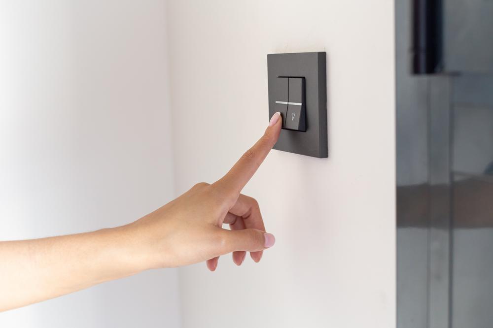 interrupteur connecte va et vient hors connexion