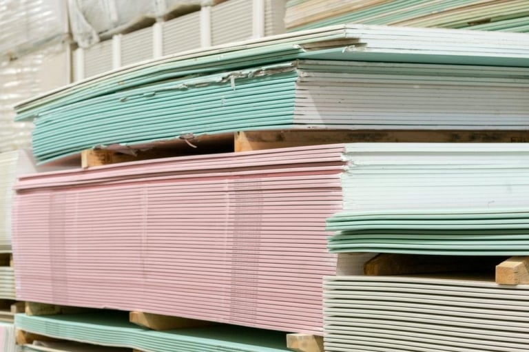 cloison placo dalle ciment plafond isole garage