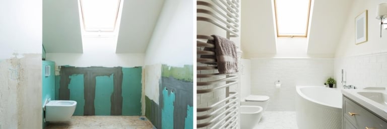 renovation salle bain preparer chantier