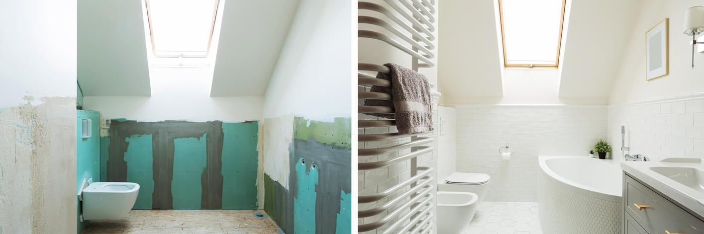 renovation salle bain preparer chantier