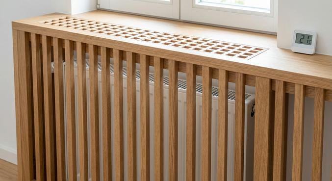 cache radiateur bois securite performance