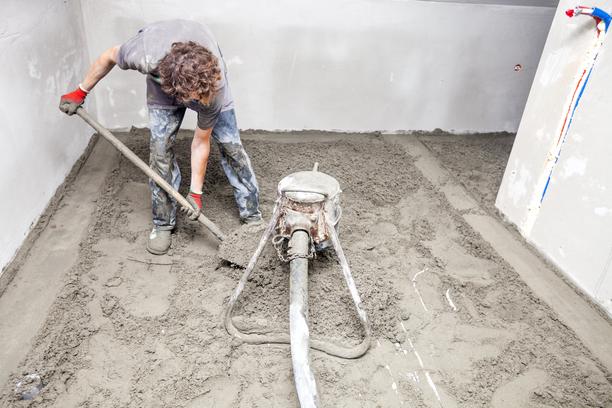 chape coffrage salle bain ordre travaux