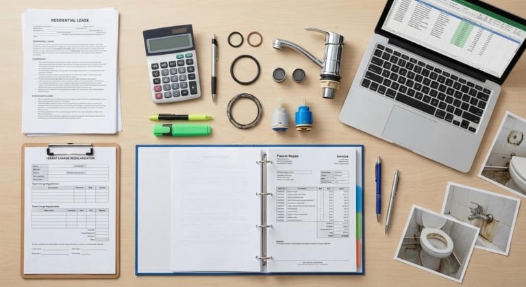 Contrat d&rsquo;entretien robinetterie en location : qui doit payer et que couvre-t-il vraiment ?