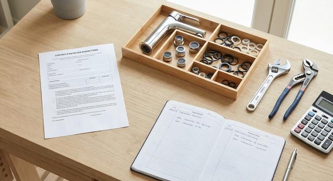 contrat entretien robinetterie location