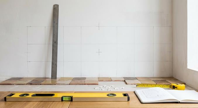 credence carrelage effet zellige methode