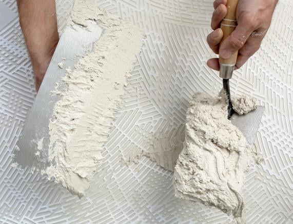 credence carrelage effet zellige methode