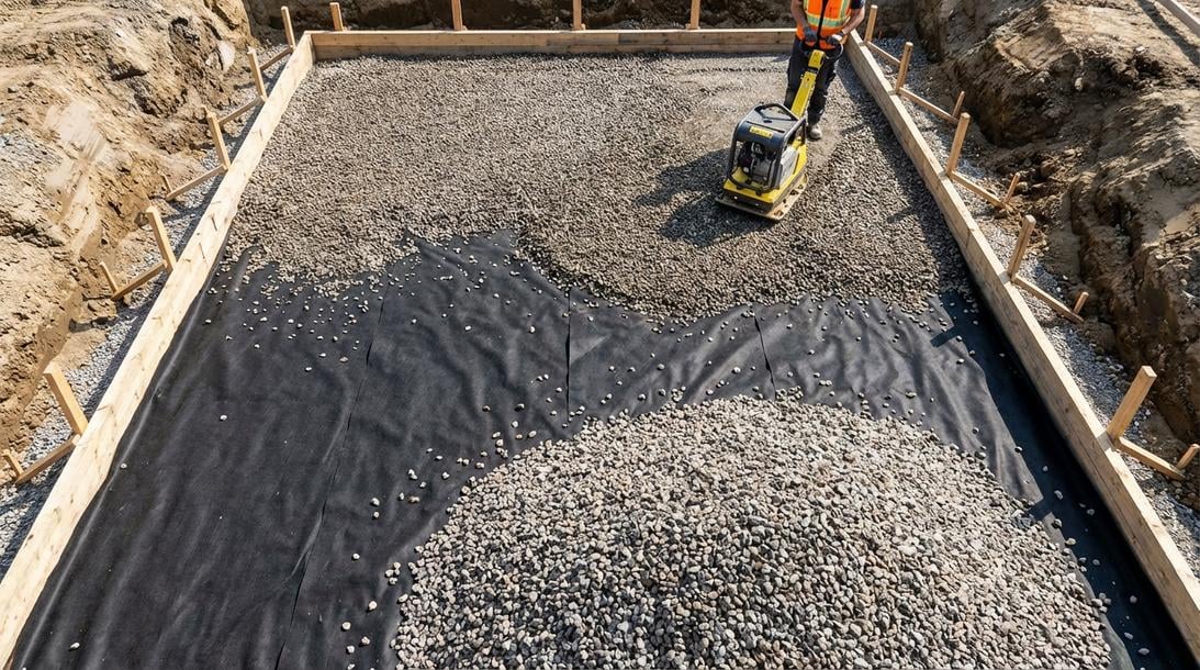 dalle beton terrain pente affaissement