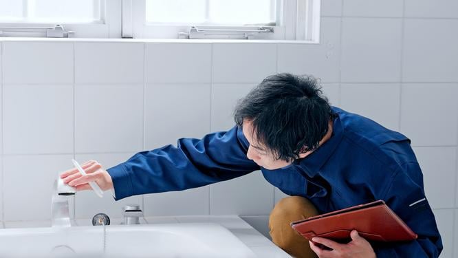 degats eaux salle bain joints silicone