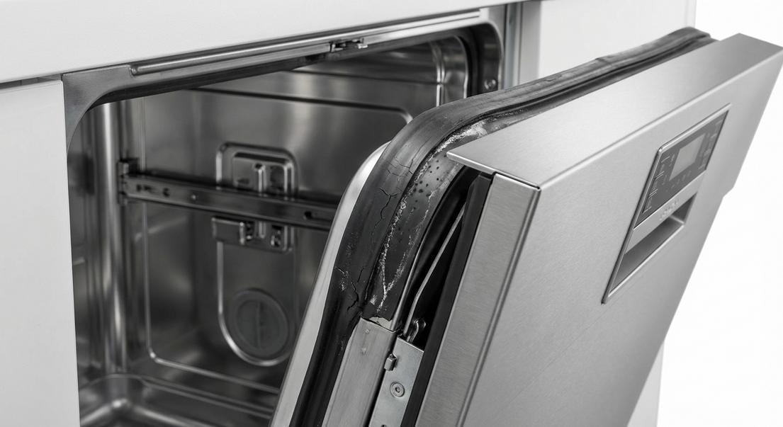 fuite lave vaisselle encastre joint porte