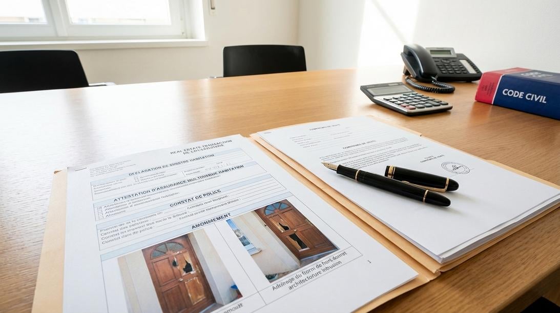 maison cambriolee avant vente recours