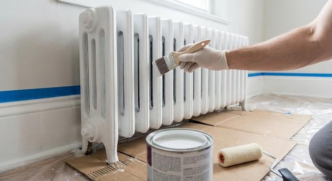 peindre radiateur methode professionnelle