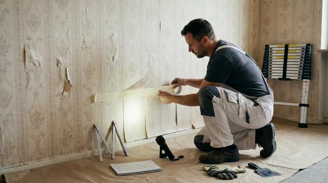 peindre sous couche papier peint