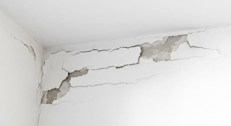 peinture craquelle plafond causes solutions