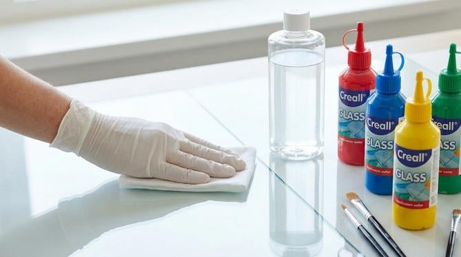 peinture verre repositionnable choix qualite