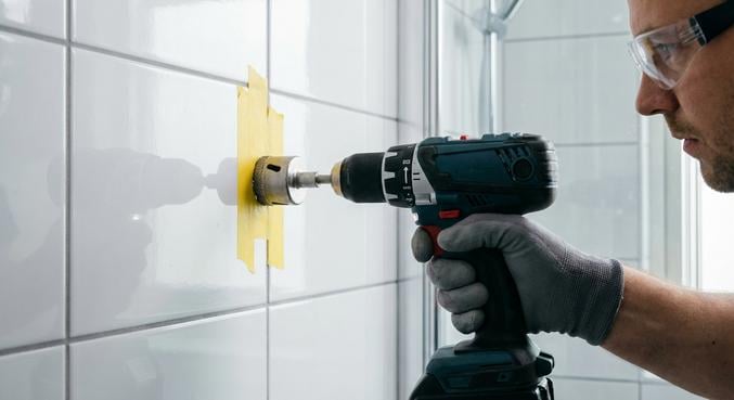 percer carrelage sans fissurer quel foret choisir