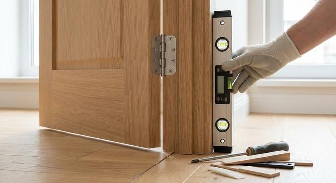 porte frotte penche regler charnieres