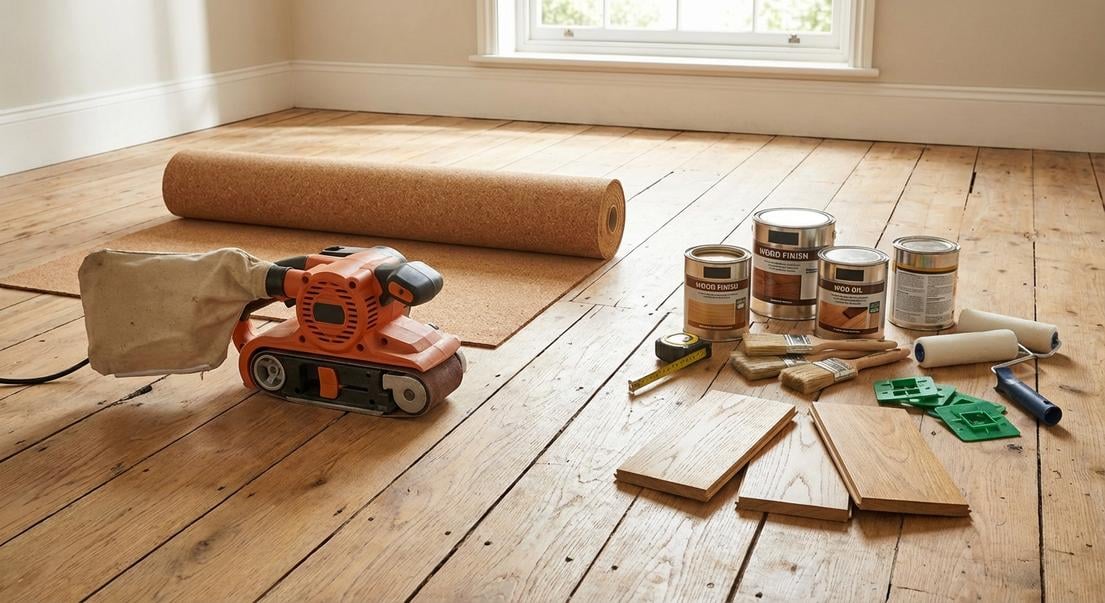 renover parquet ancien grincements isolation