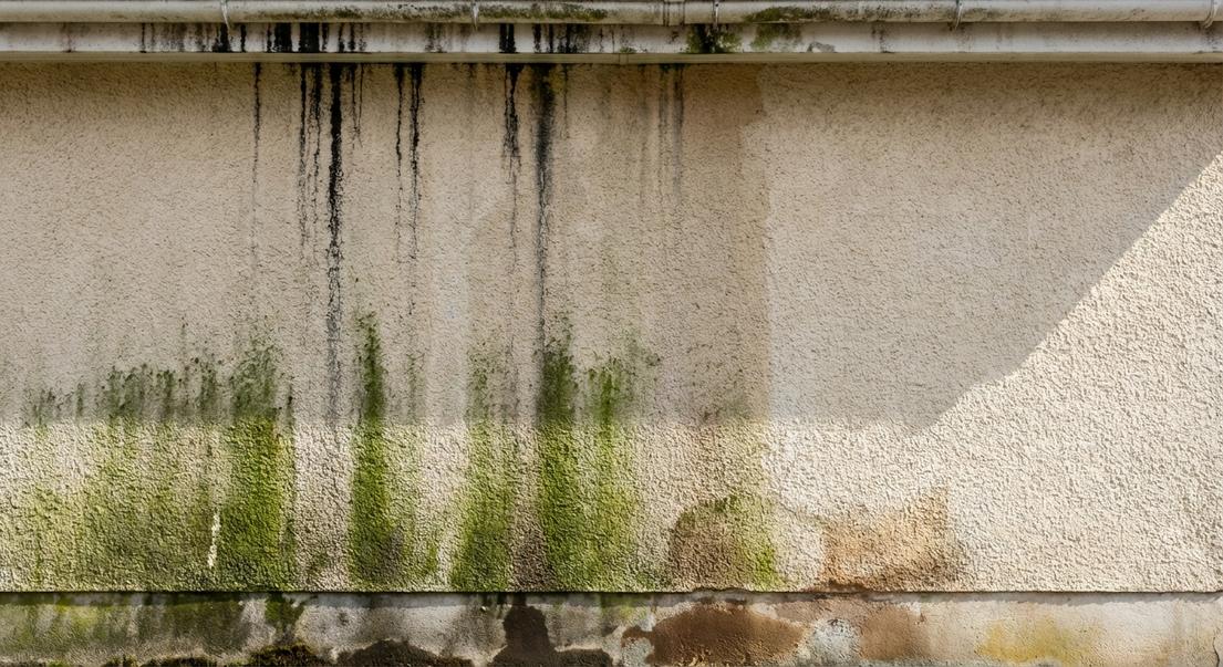 taches noires facade pluie causes solutions