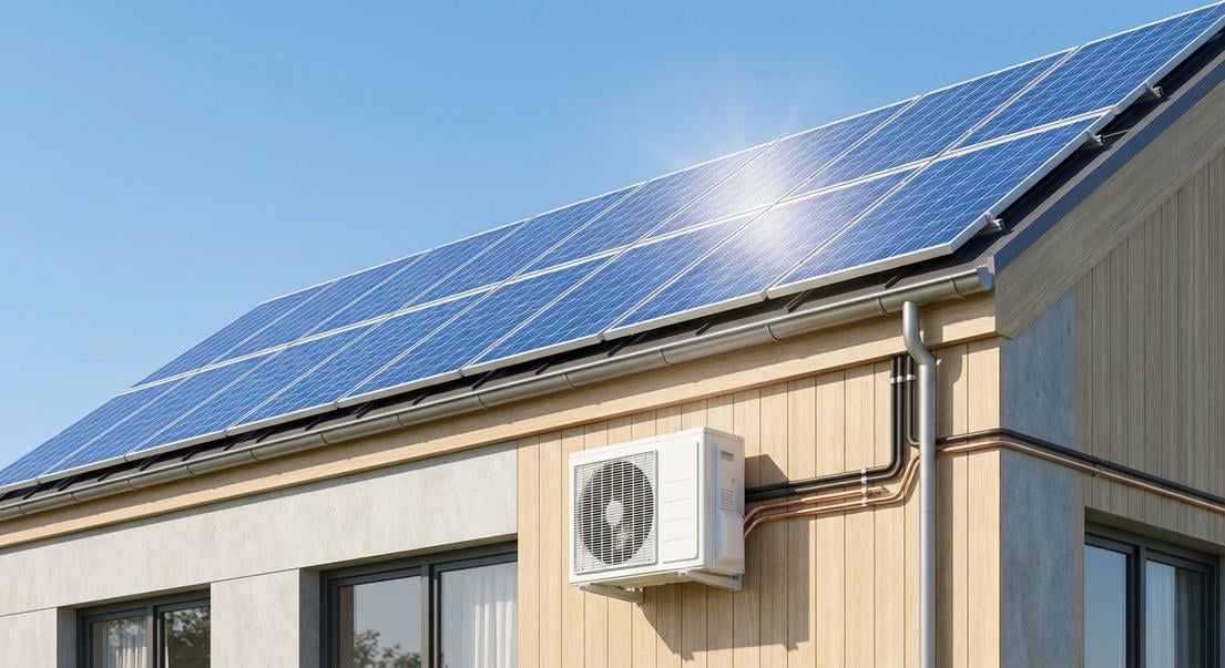 climatisation panneaux solaires existants