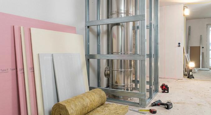 coffrage conduit cheminee solutions renovation