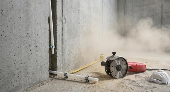 deplacer arrivee eau methode outils saignee