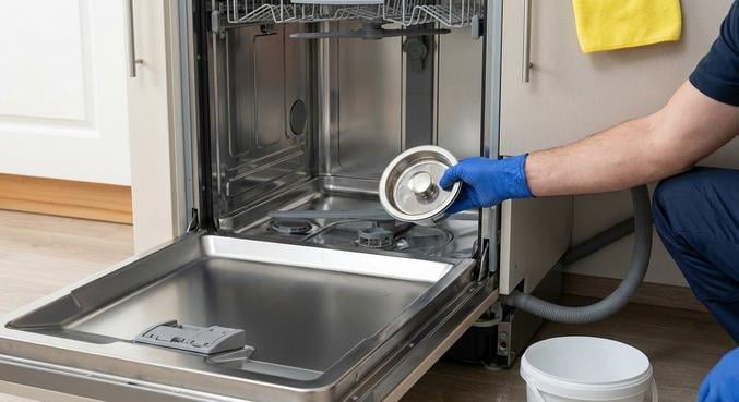 eau remonte lave vaisselle causes solutions
