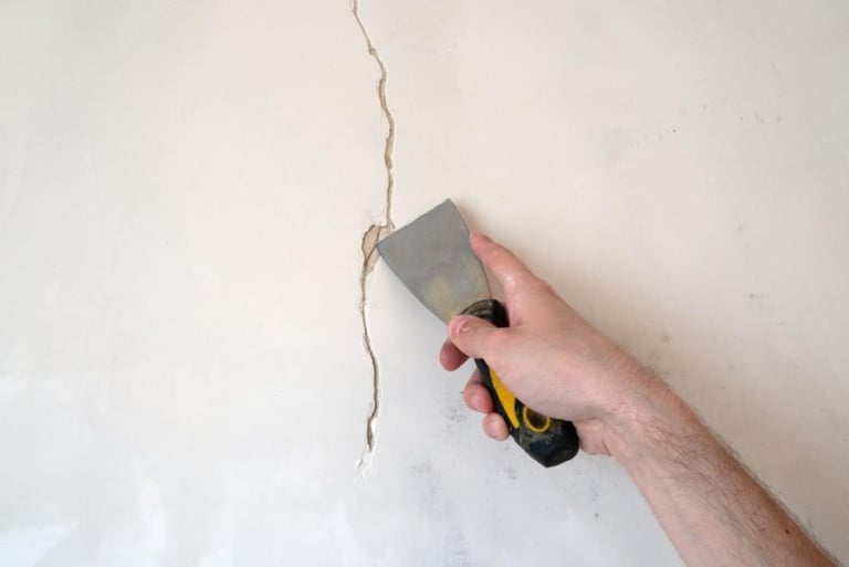 enduire mur abime degat eaux methode precautions