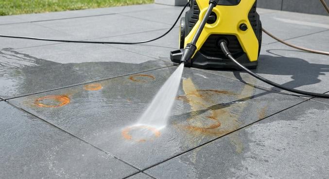 enlever rouille carrelage exterieur