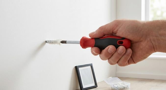 fixation placo sans perceuse