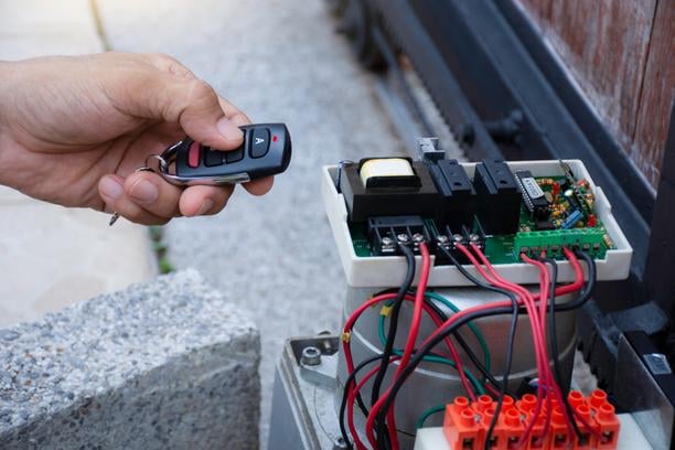 motorisation portail panne diagnostic carte moteur