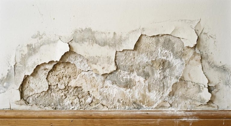 mur interieur effrite bas solutions