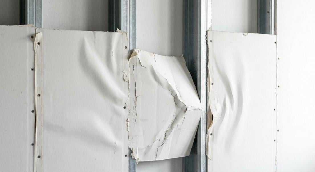 mur placo gondole causes solutions