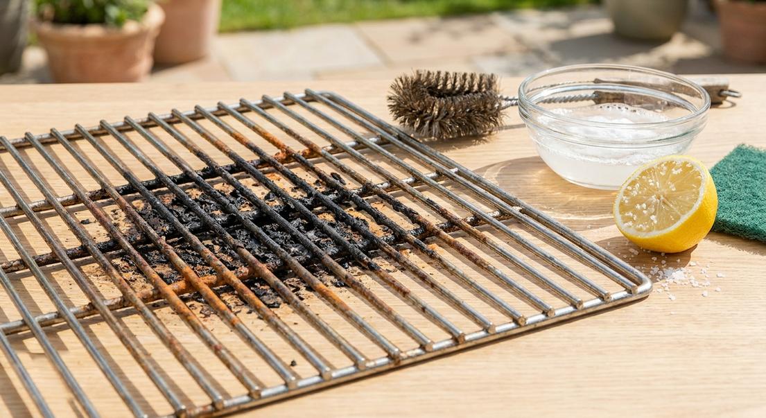 nettoyer grille barbecue encrassee recuperer
