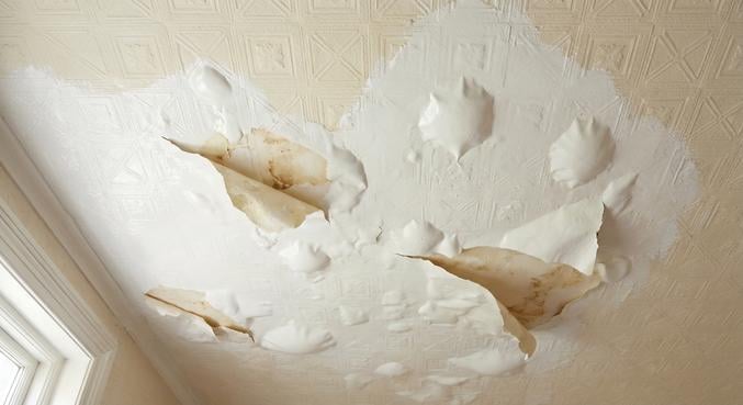 papier gaufre plafond retirer avant peindre