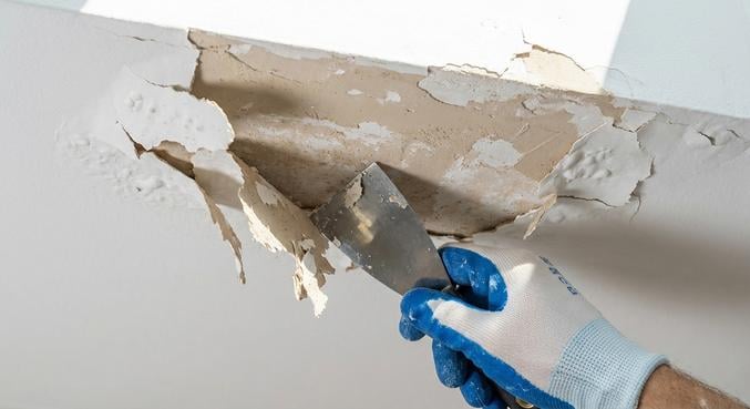 peinture plafond cuisine ecaille causes solutions