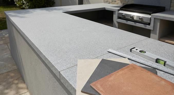 plan travail cuisine exterieure durable